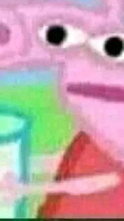 ai character: peppa pig background