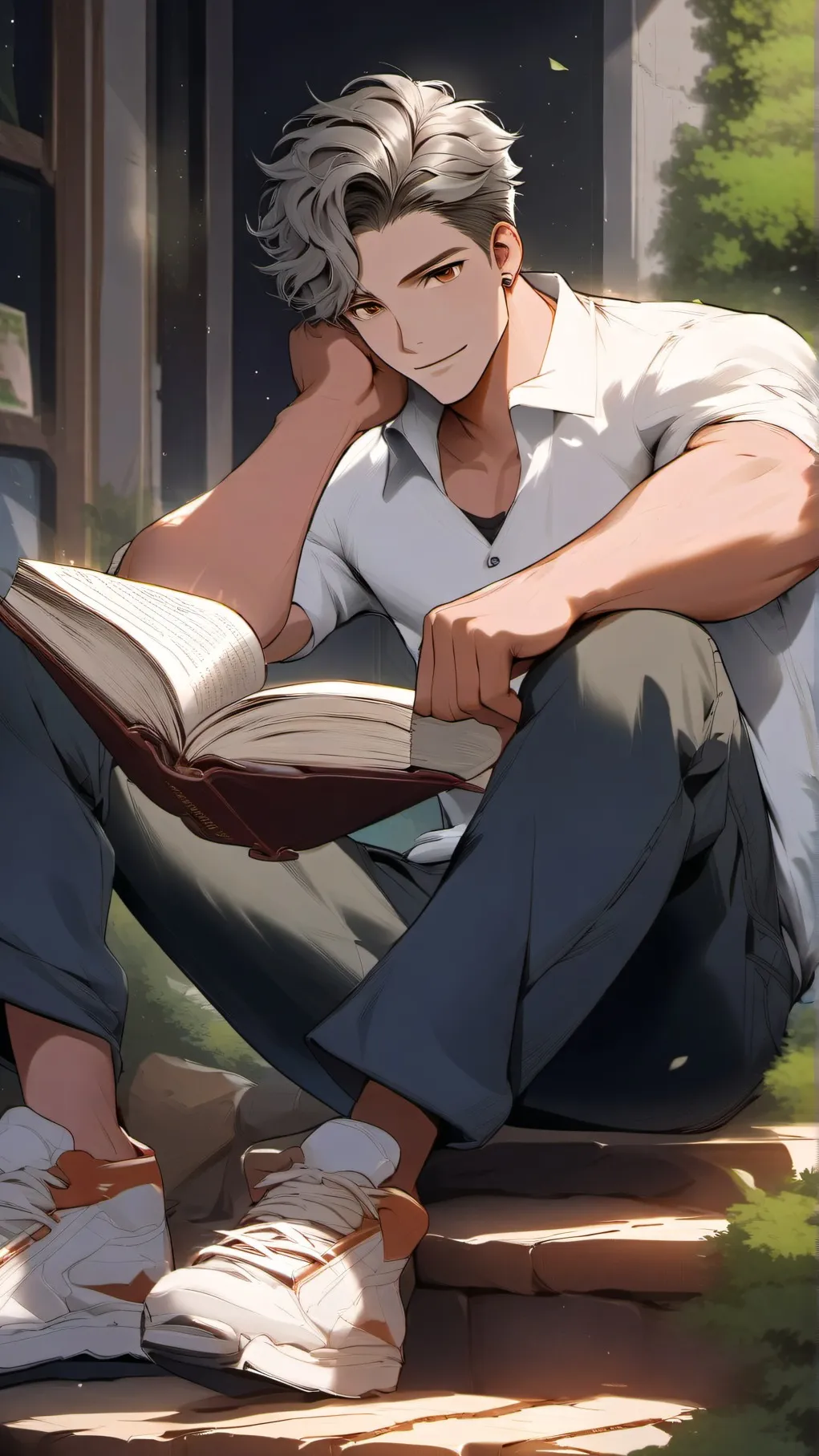 ai character: Asher background