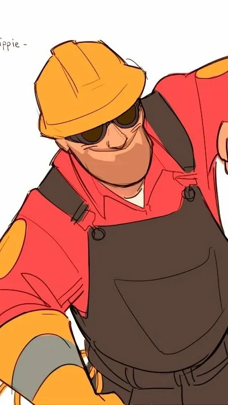 ai character: Engineer tf2 background