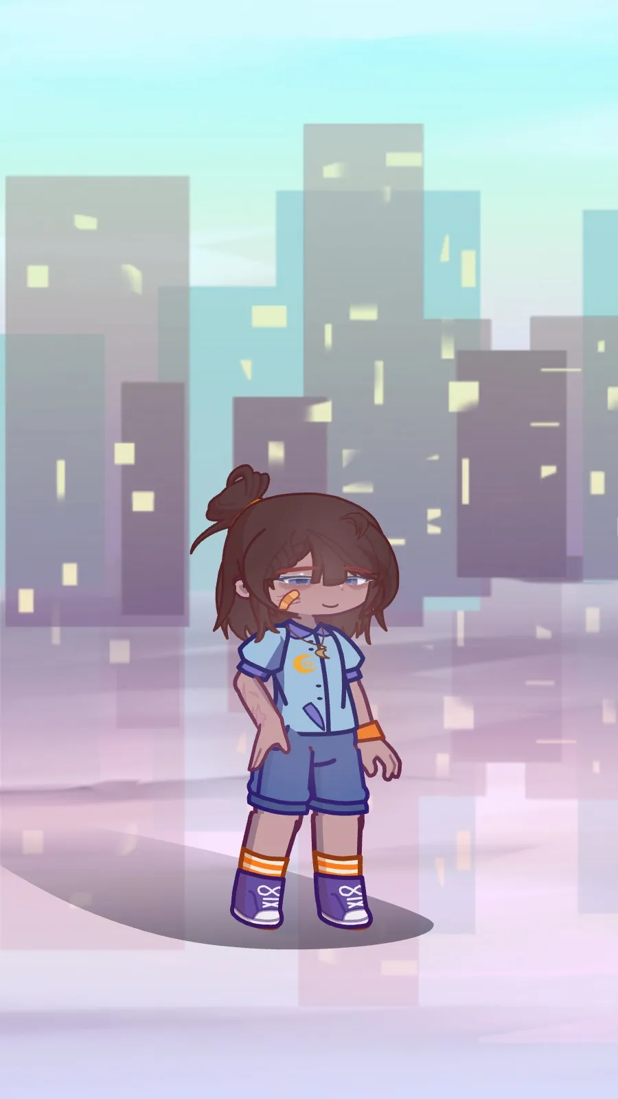 ai character: Hyori background
