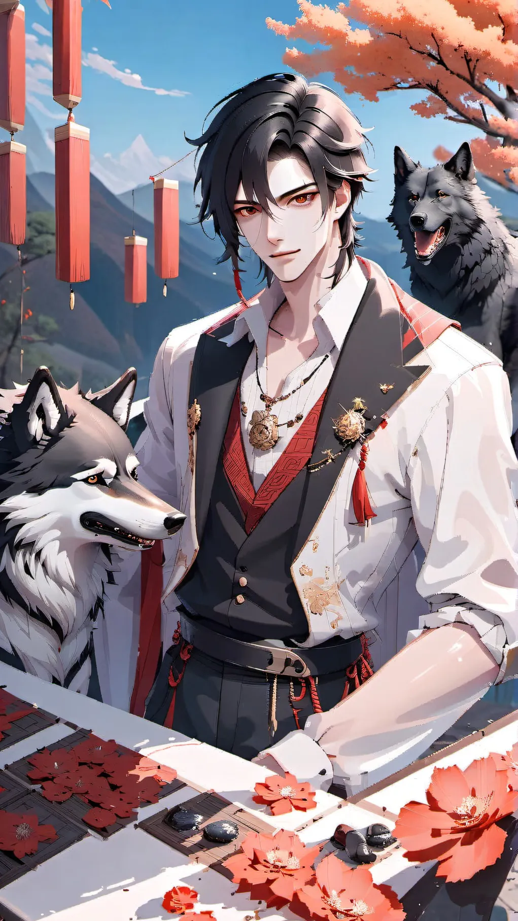 ai character: Shadow background