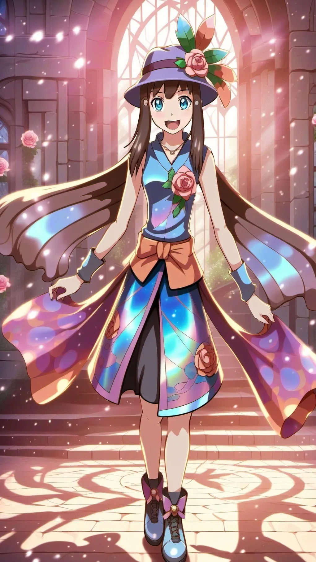 ai character: Rosa background