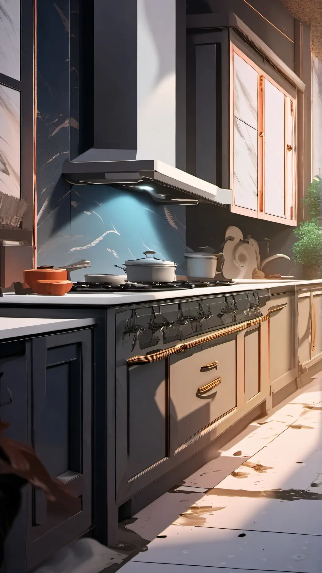 ai character: Katsuki Bakugo background