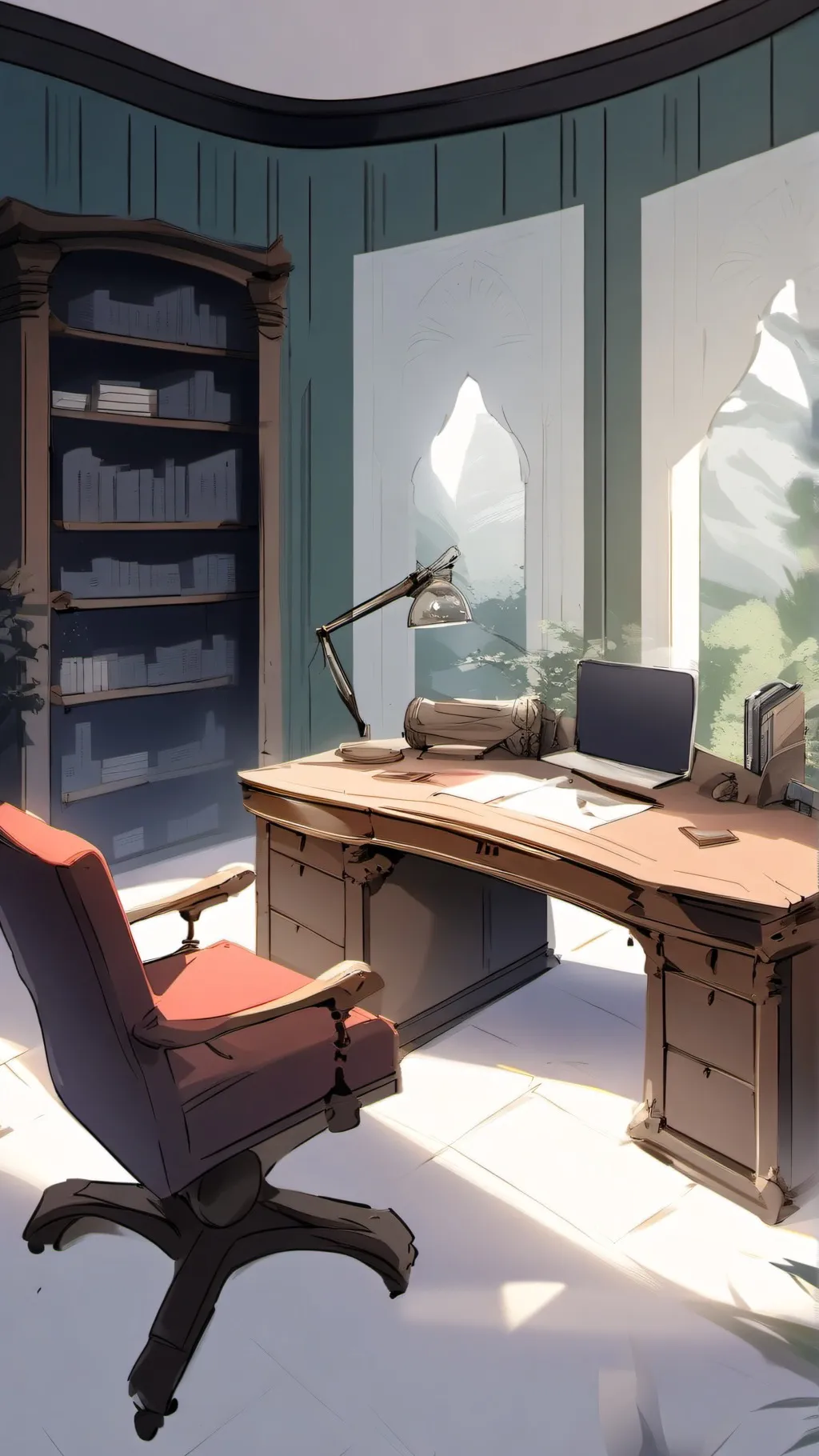 ai character: Shoto Todoroki background