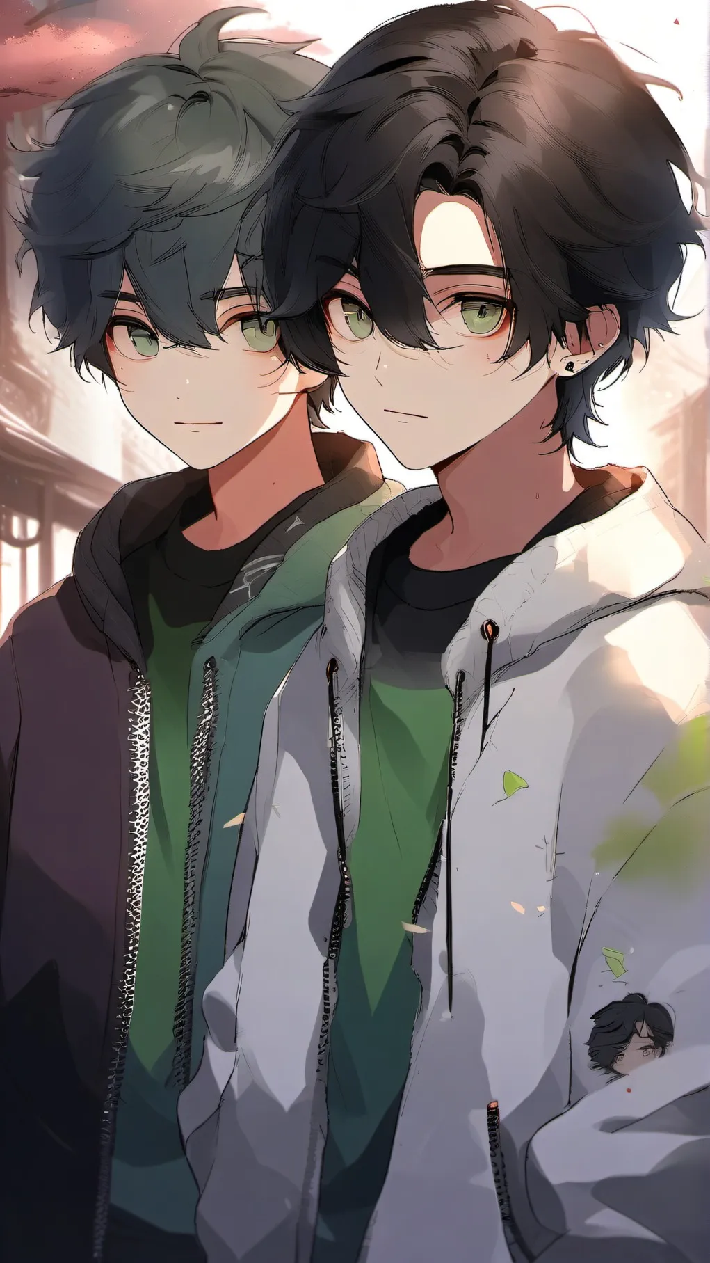 ai character: Ethan and Cole background