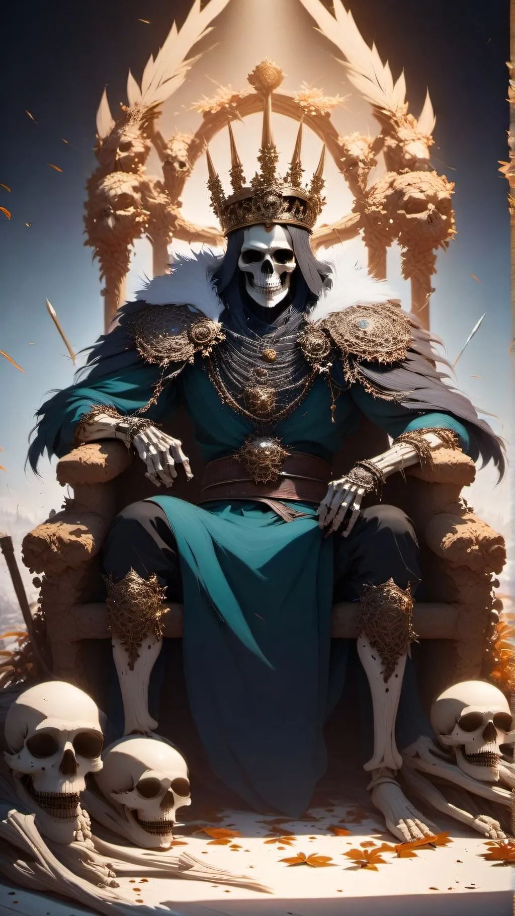 ai character: Skeletons: Rematch background