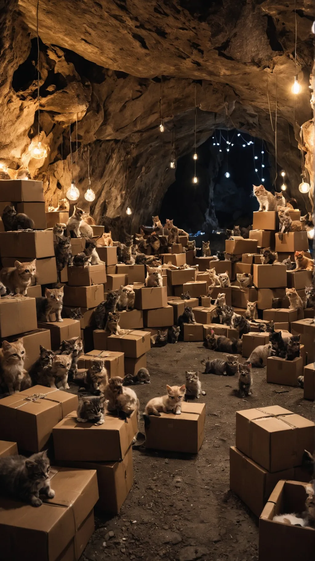 ai character: kitten story background