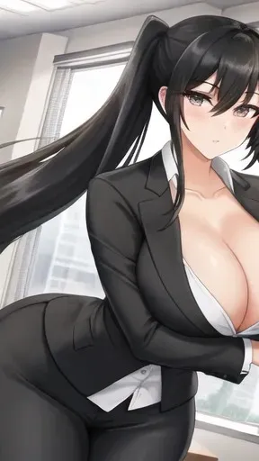 ai character: business mom background