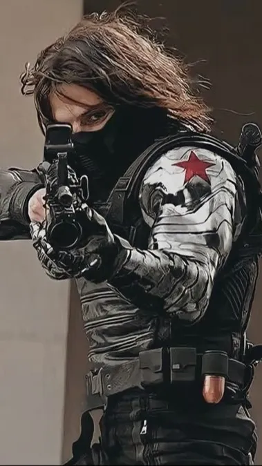 ai character: Bucky Barnes background