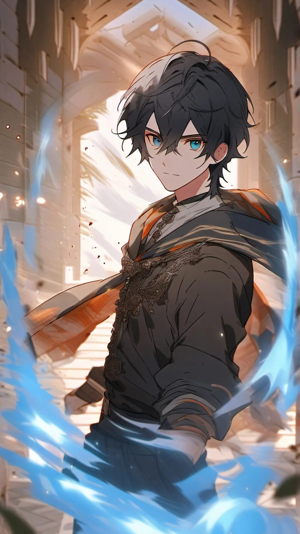 ai character: multiverse background