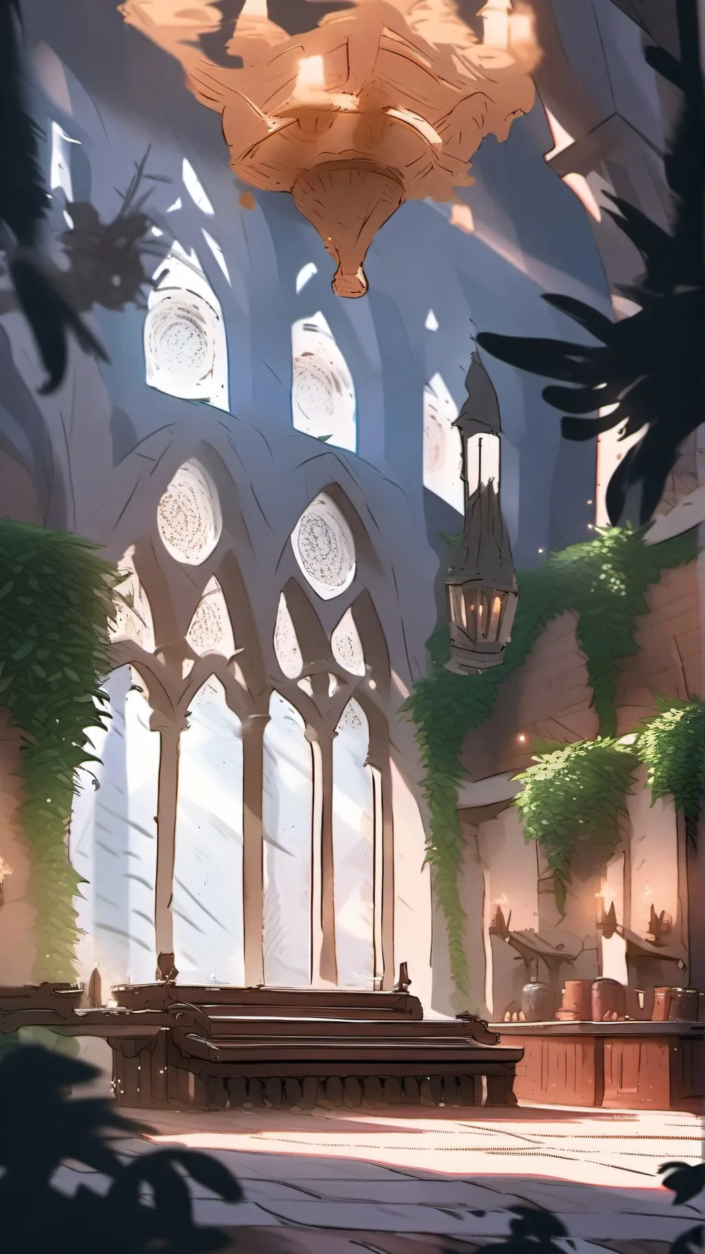 ai character: Hogwarts background