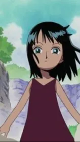 ai character: nico robin kid background