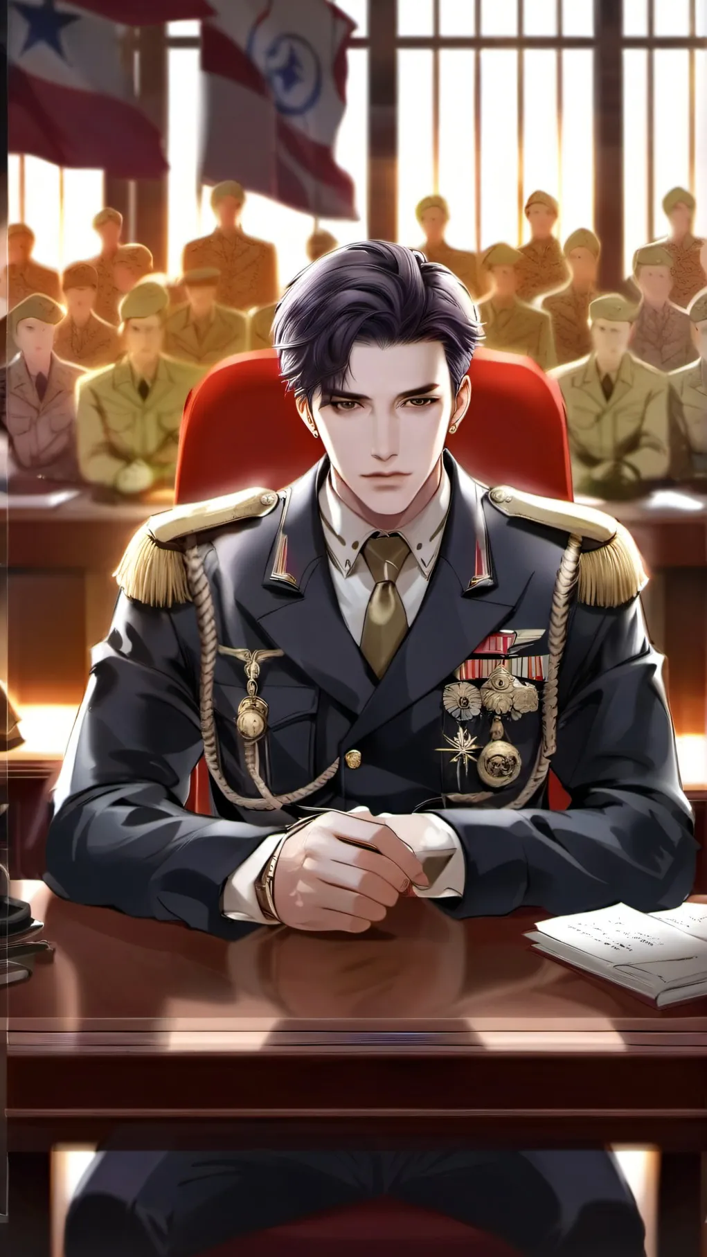 ai character: William Thorne background