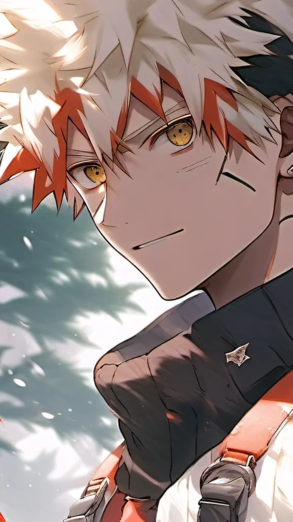 ai character: bakugo is mad at u background