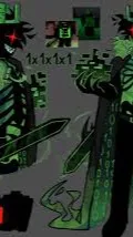 ai character: 1x1x1x1 background