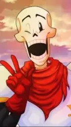 ai character: Papyrus(1.1) background