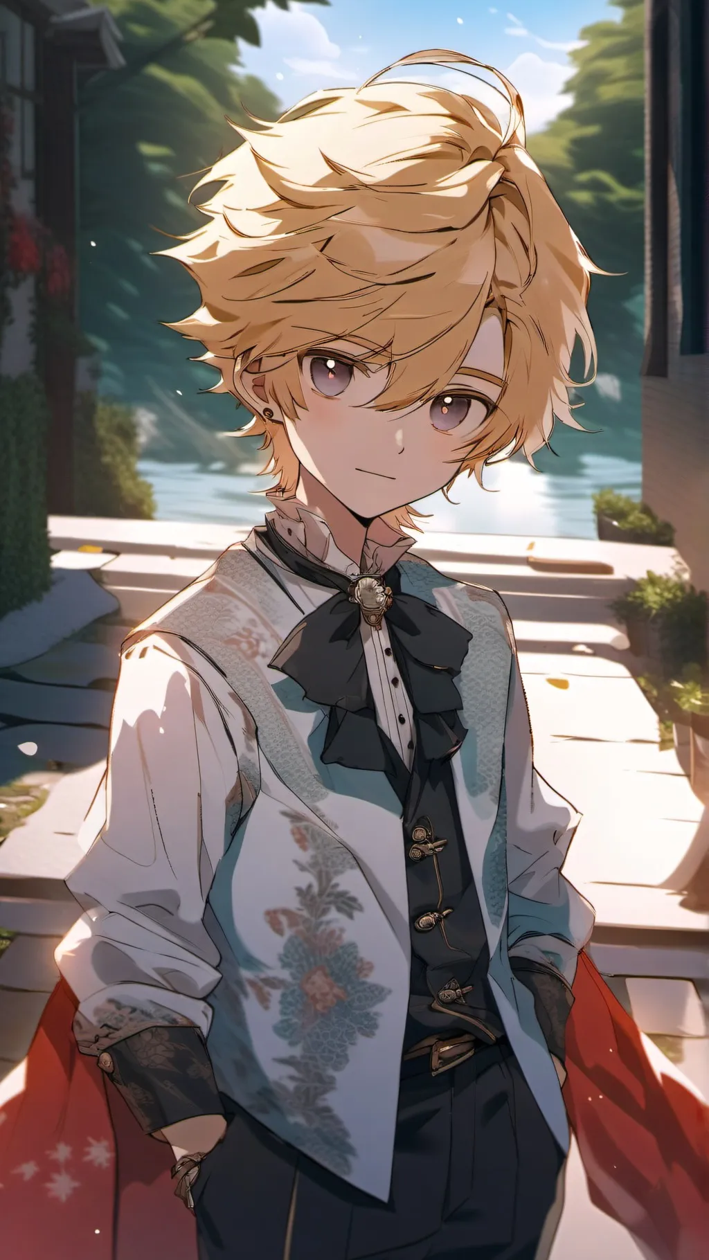 ai character: Nexodien (Femboy) background