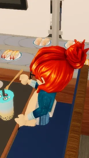 ai character: sprout x cosmo >:3 background
