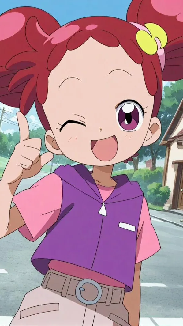 ai character: Doremi Harukaze background