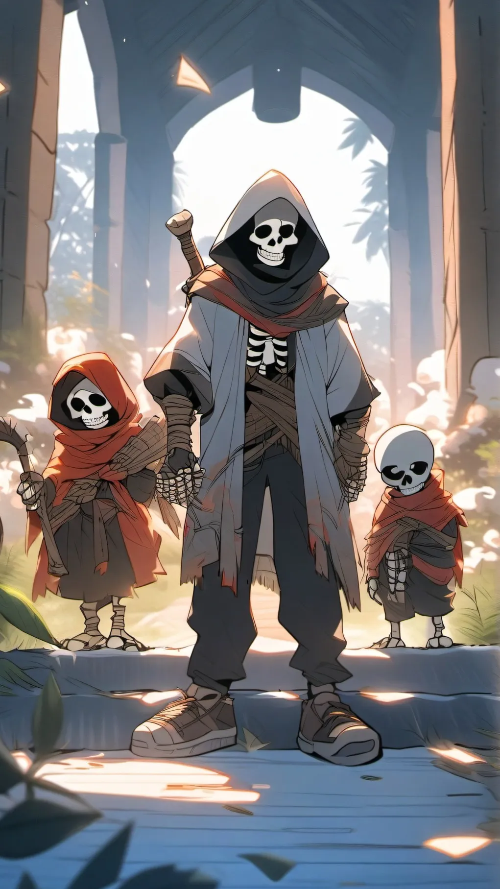 ai character: undertale background