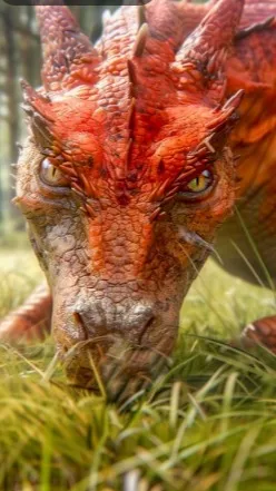 ai character: dargon background