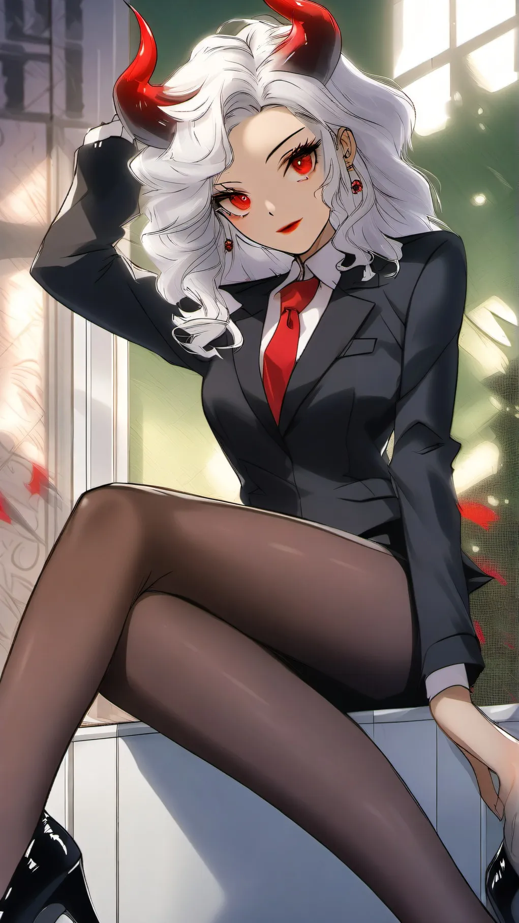 ai character: Violeta villas background