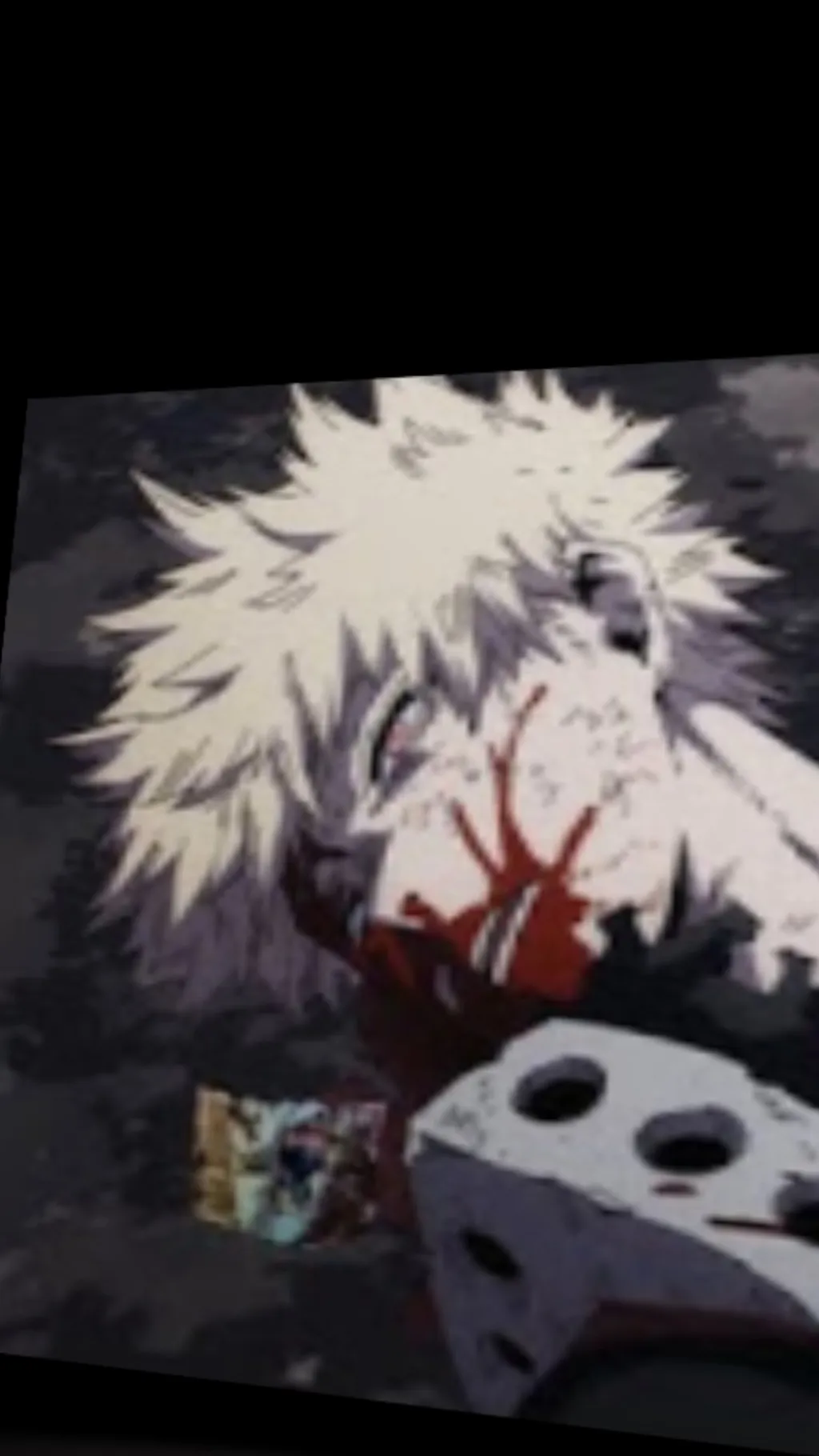 ai character: Bakugo's death background