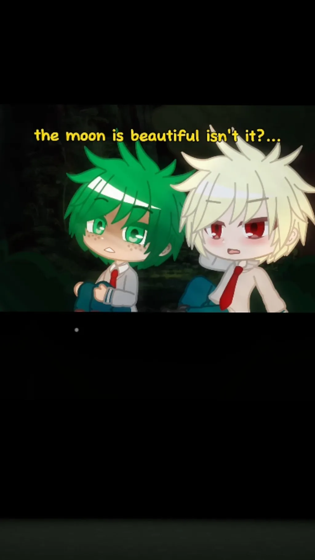 ai character: The moon talk background