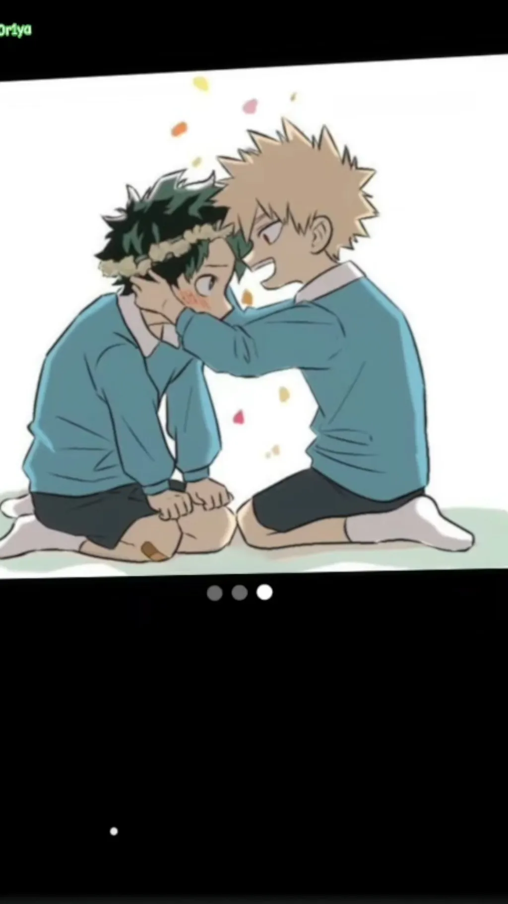 ai character: BkDk Childhood 🤎 background