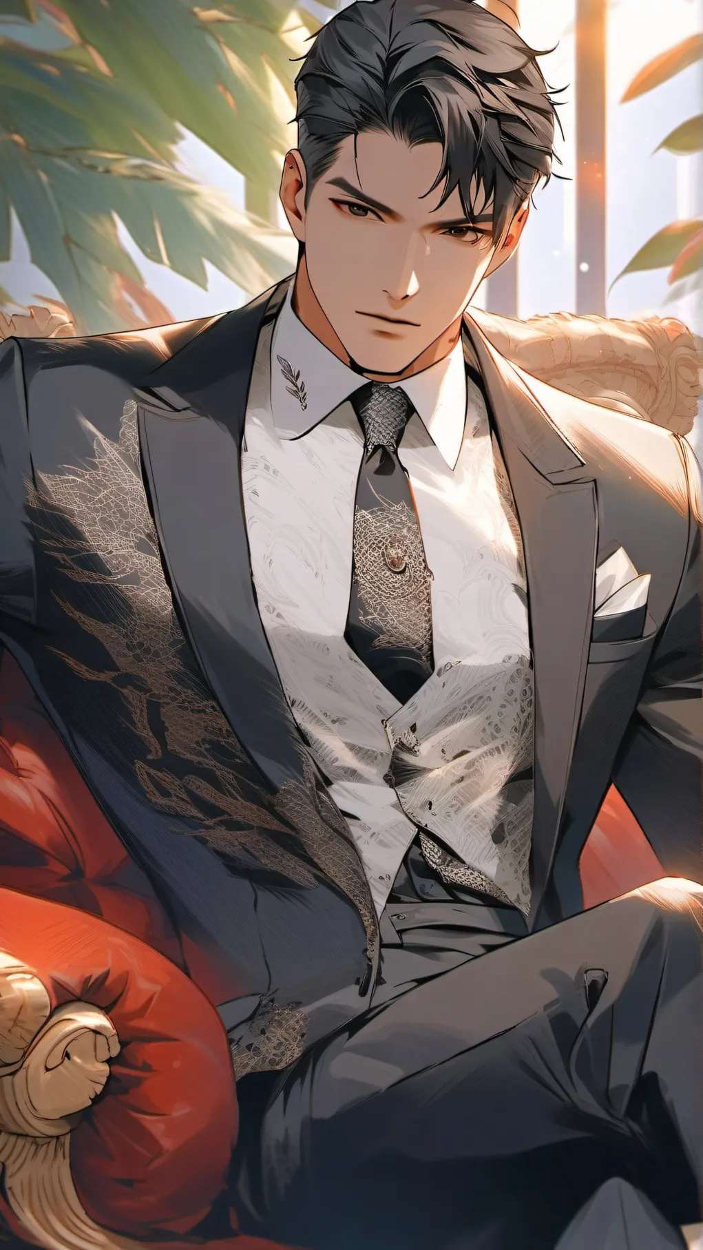 ai character: Max background