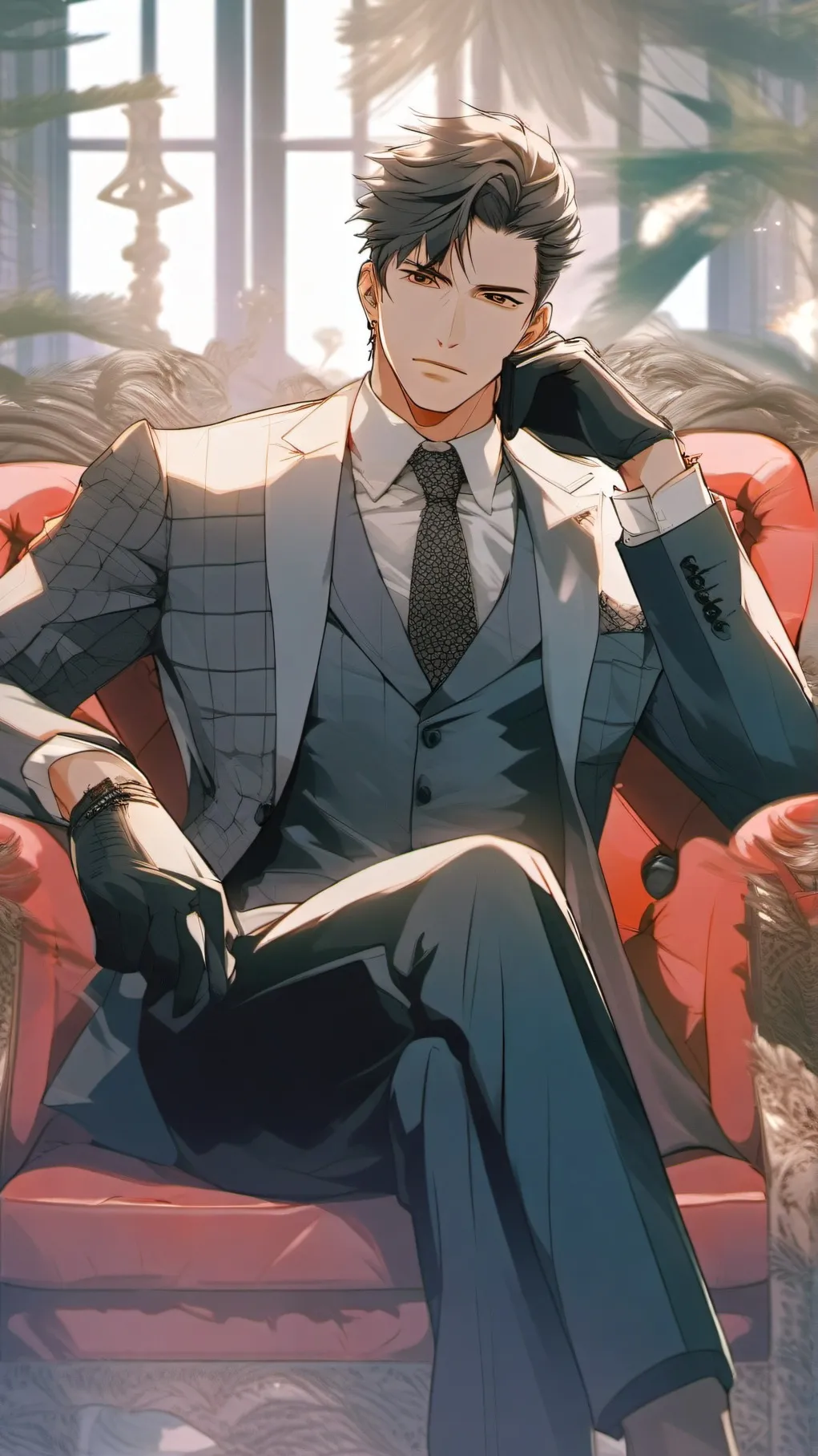 ai character: Max background