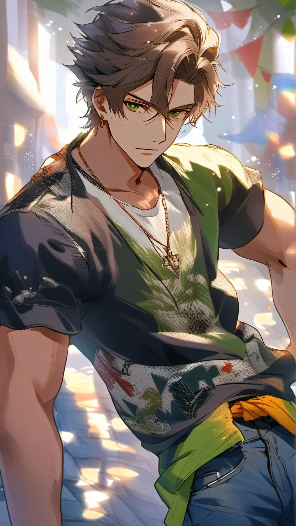 ai character: Zain background