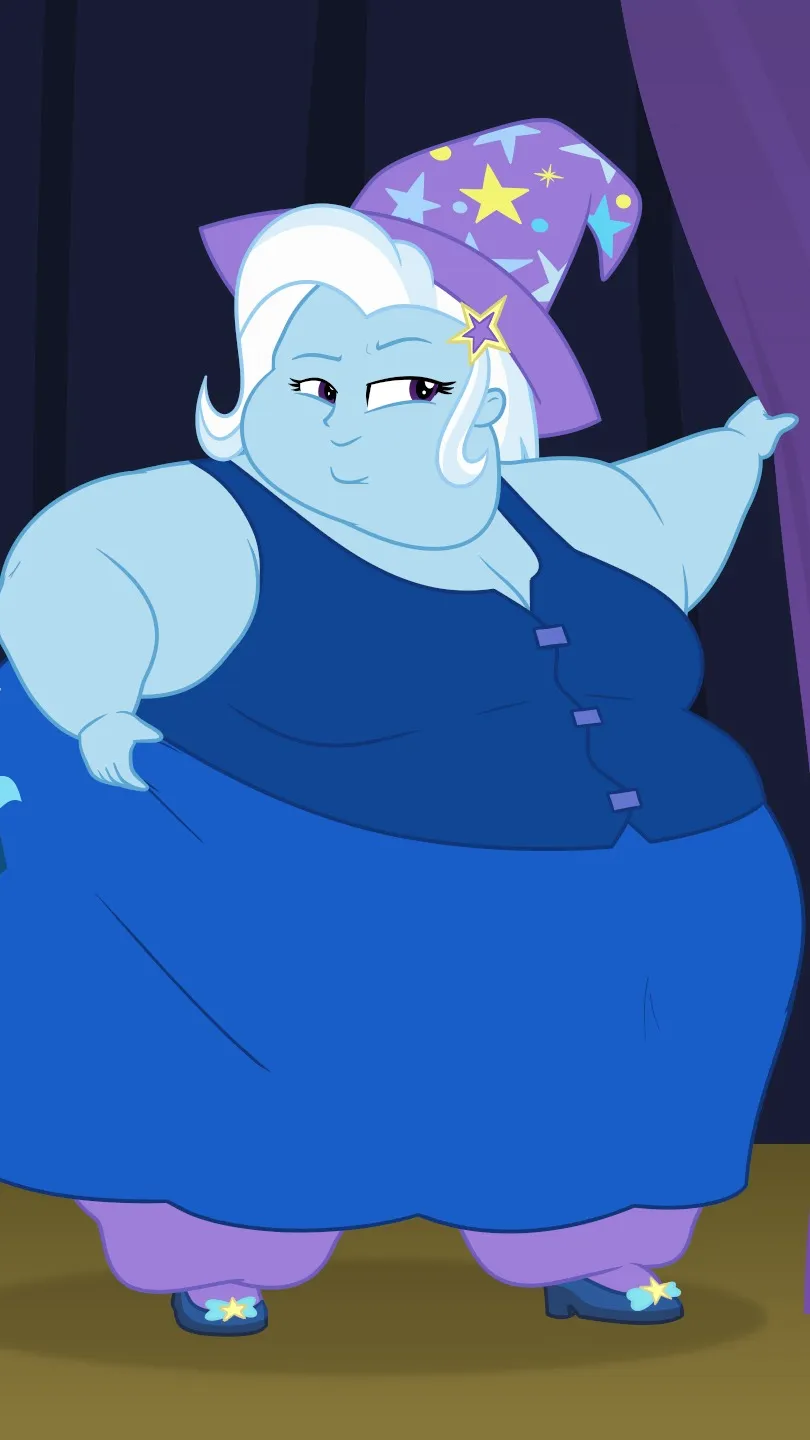 ai character: Fat Trixie background