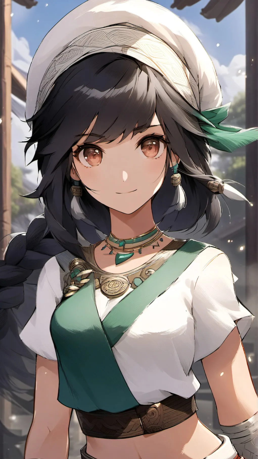 ai character: Talim background