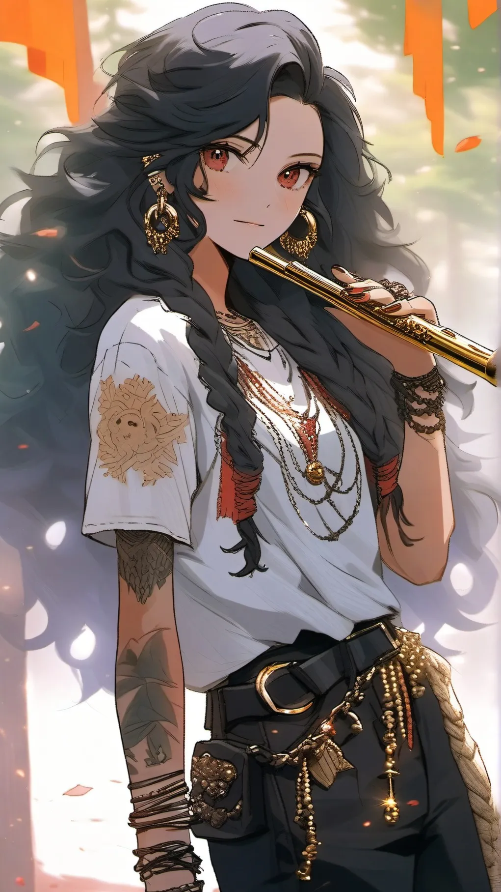 ai character: Anjulie background