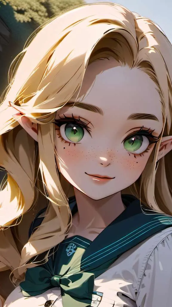 ai character: Abby  background