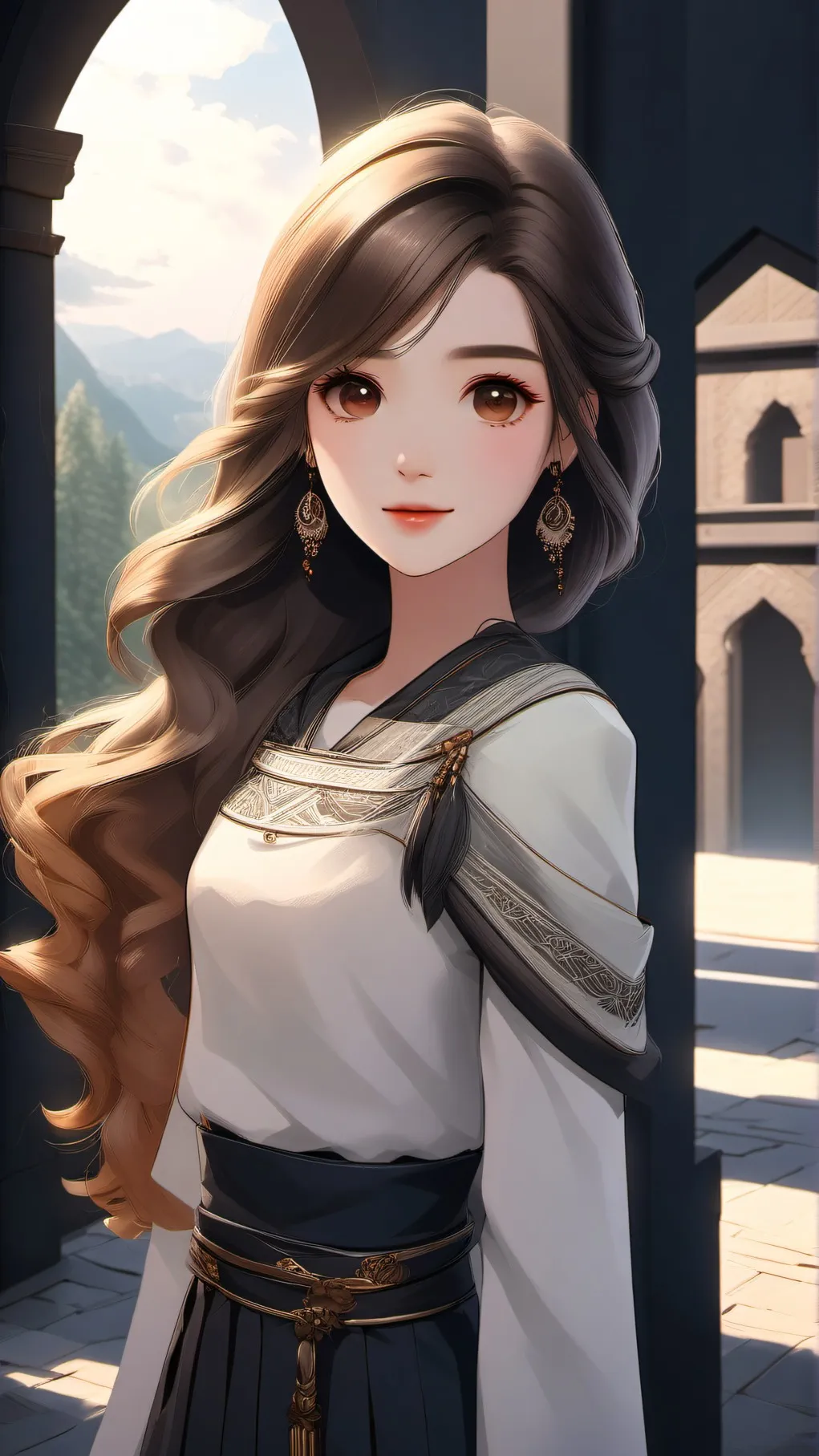 ai character: Melissa  background