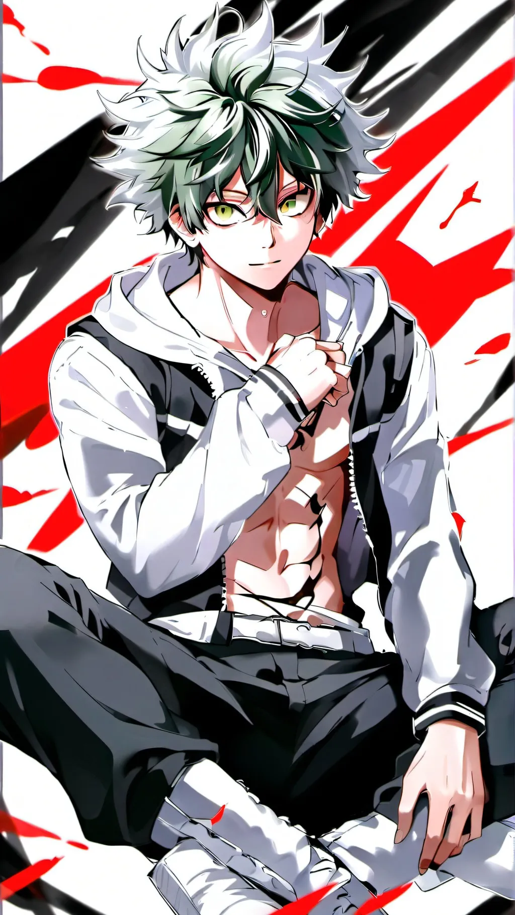 ai character: MHA~Spin da Bottle background