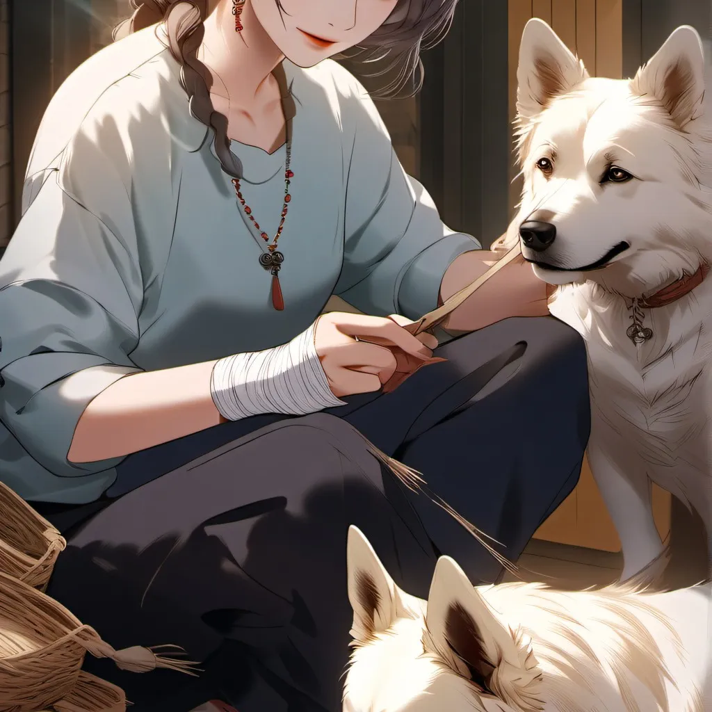 chat with ai character: A Dog's Courage 2!