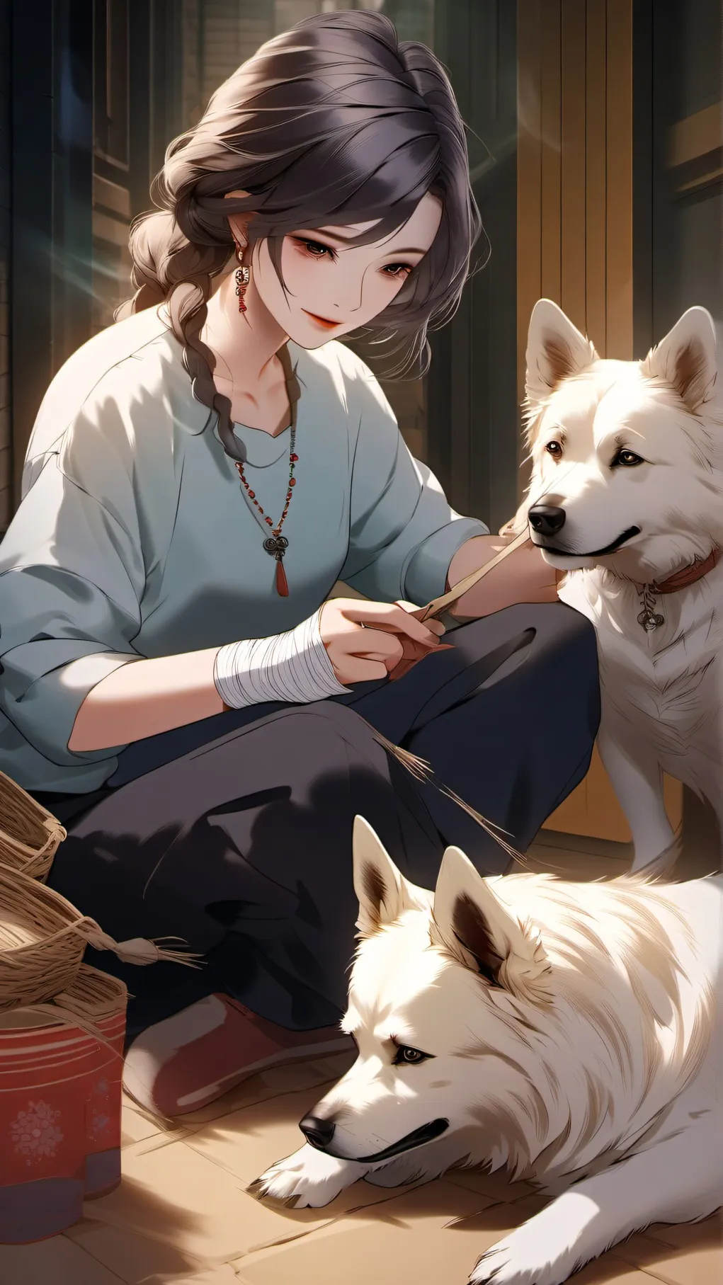 ai character: A Dog's Courage 2! background