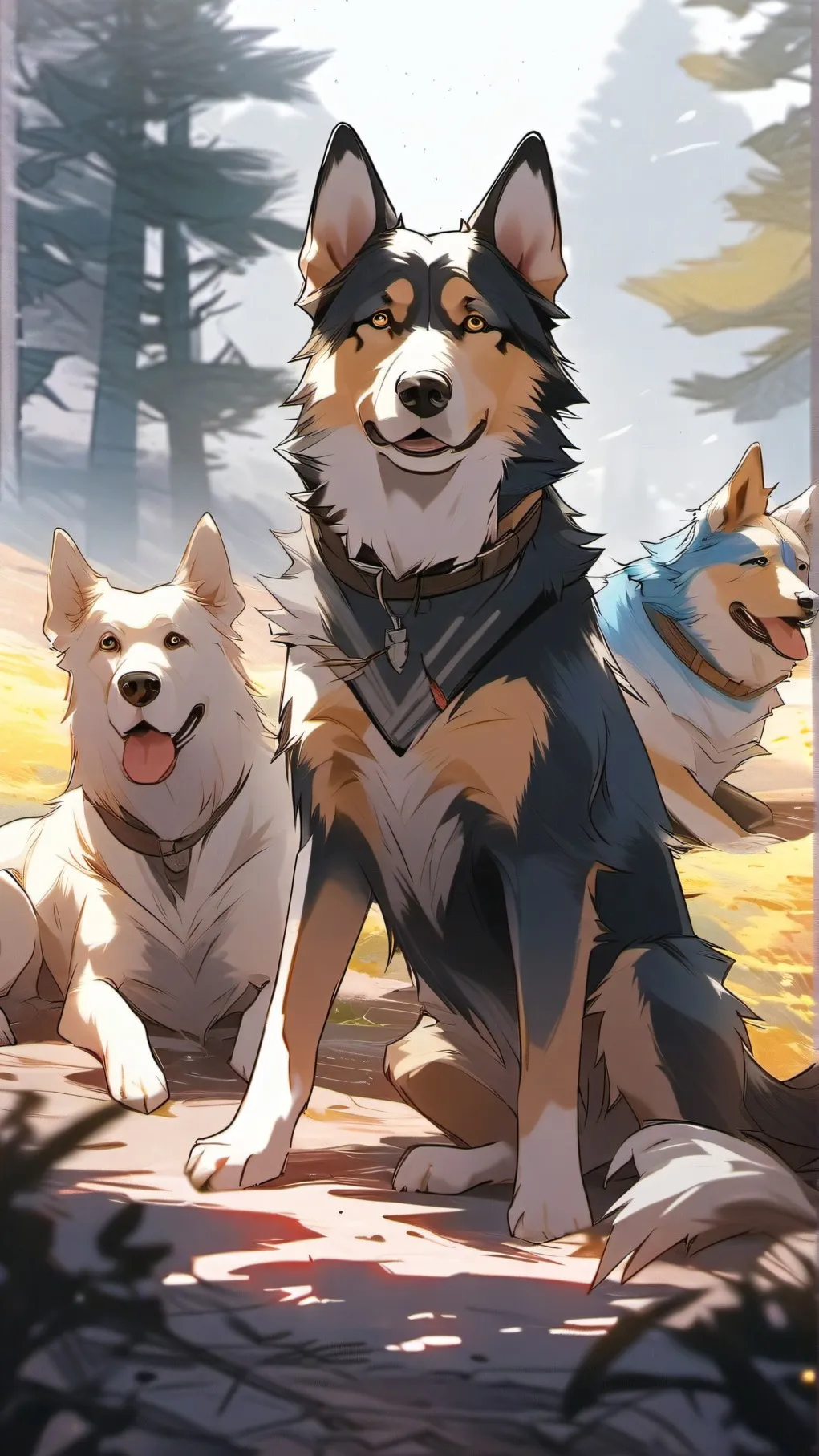 ai character: A Dog's Courage 5 background