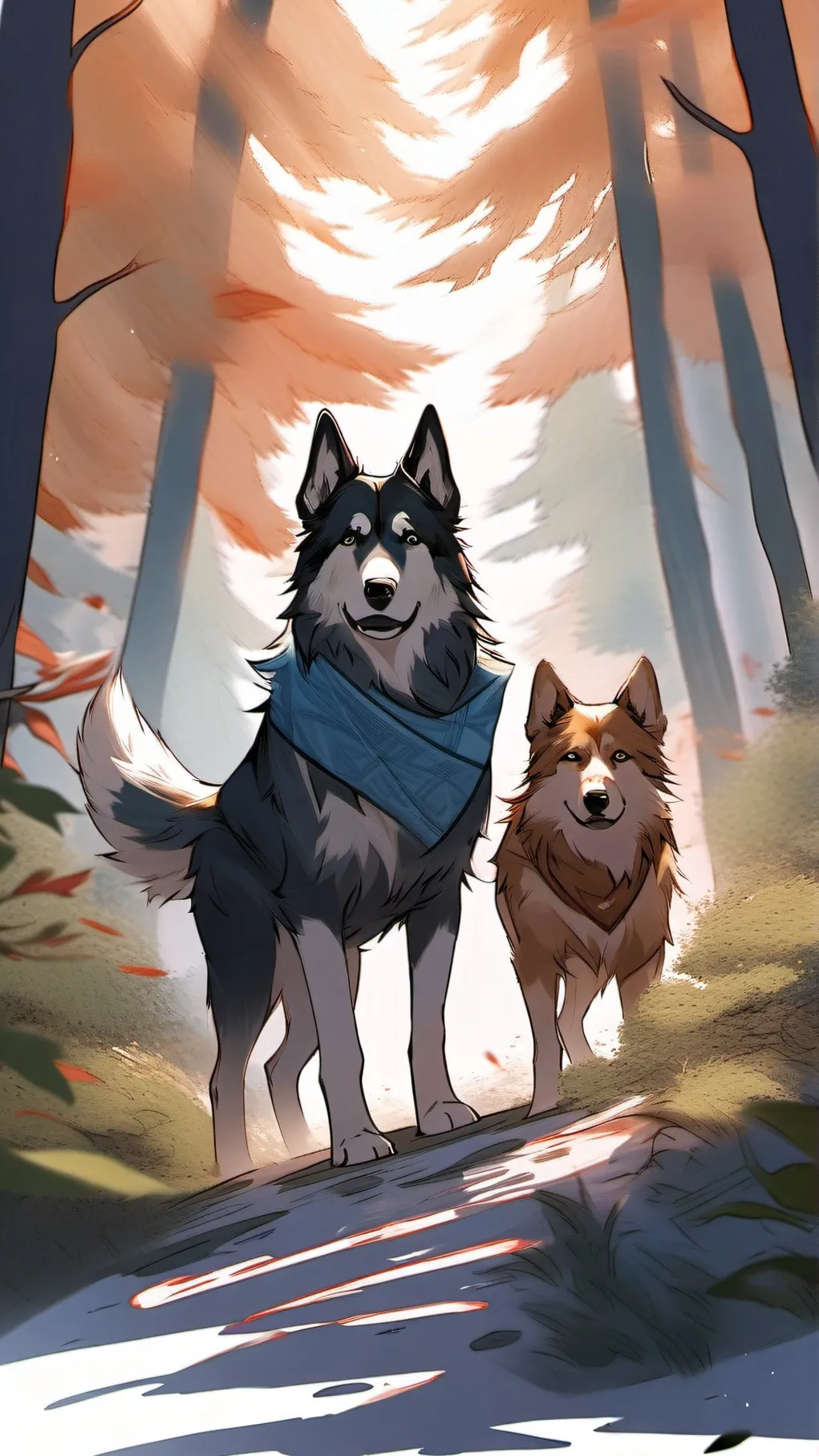 ai character: A Dog's Courage 6 background