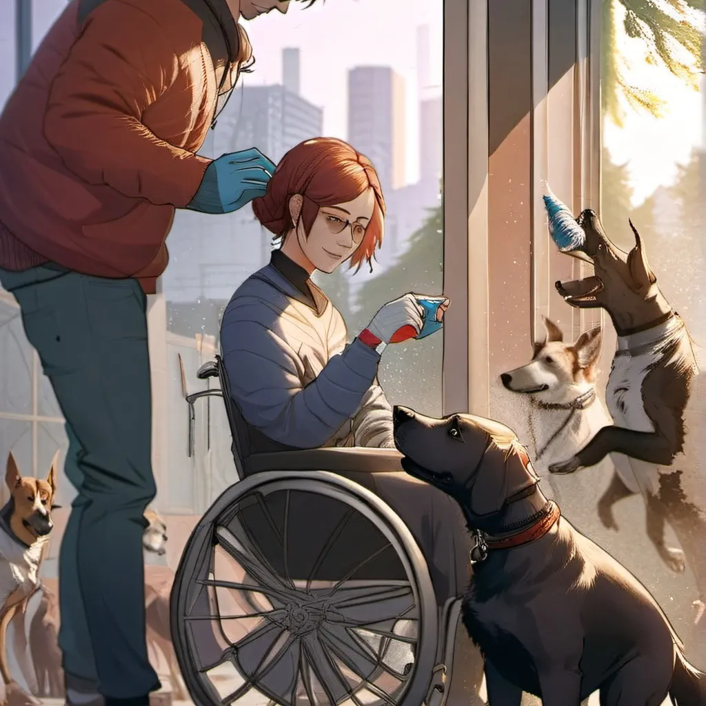 chat with ai character: A Dog's Courage 7