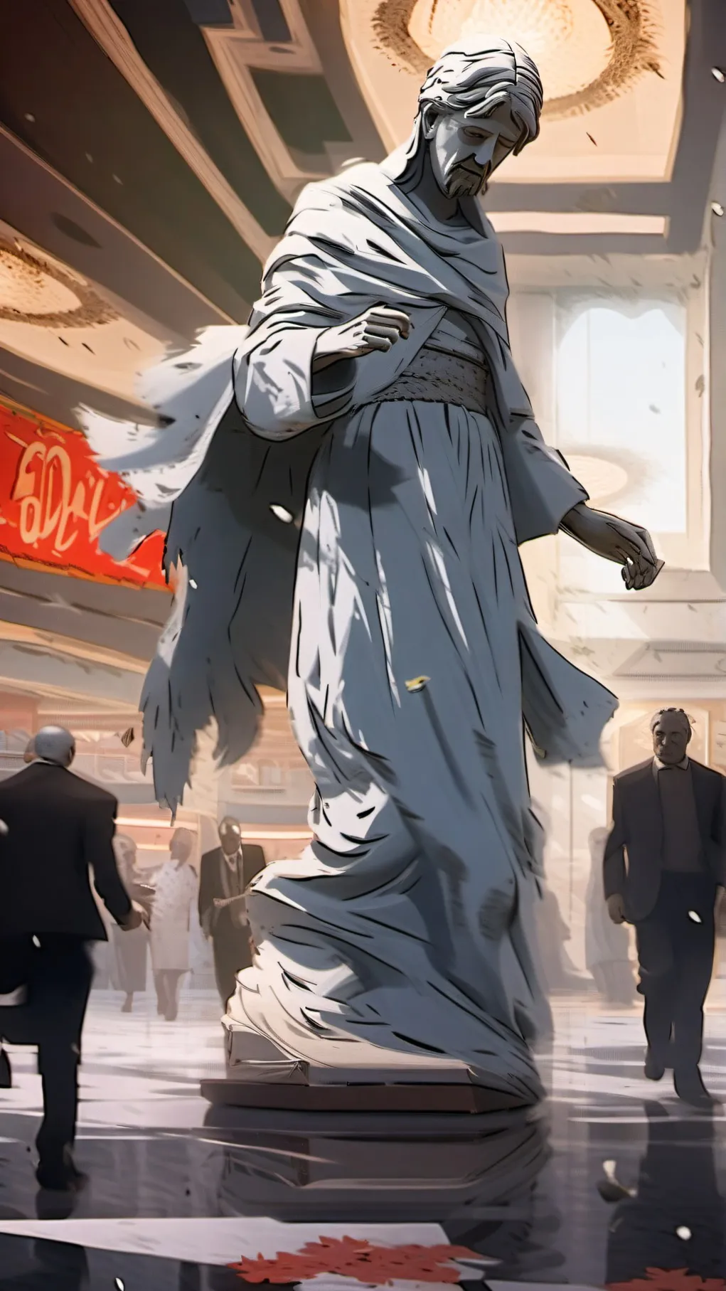 ai character: Dark Hours background