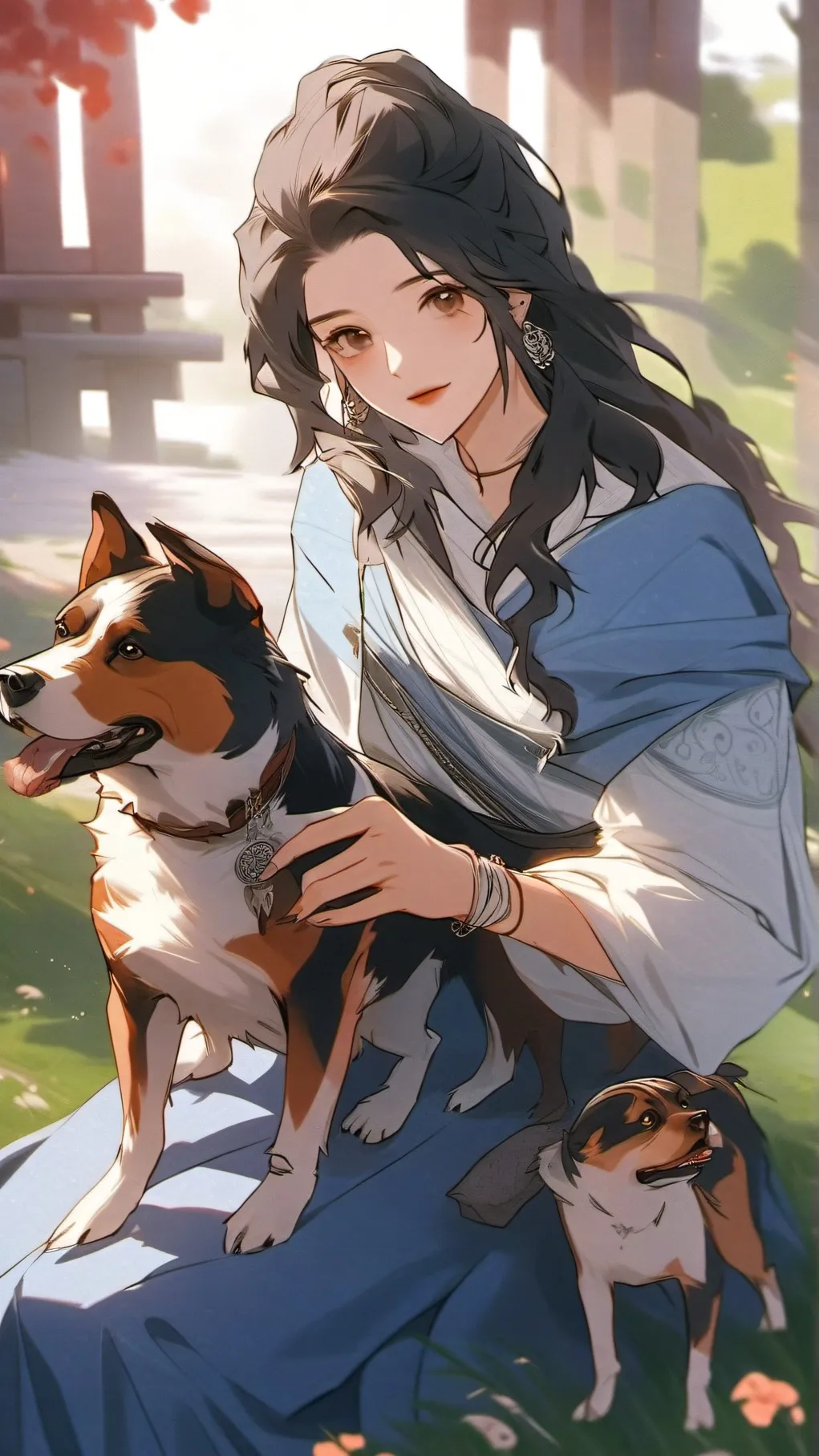 ai character: A Dog's Courage 10 background