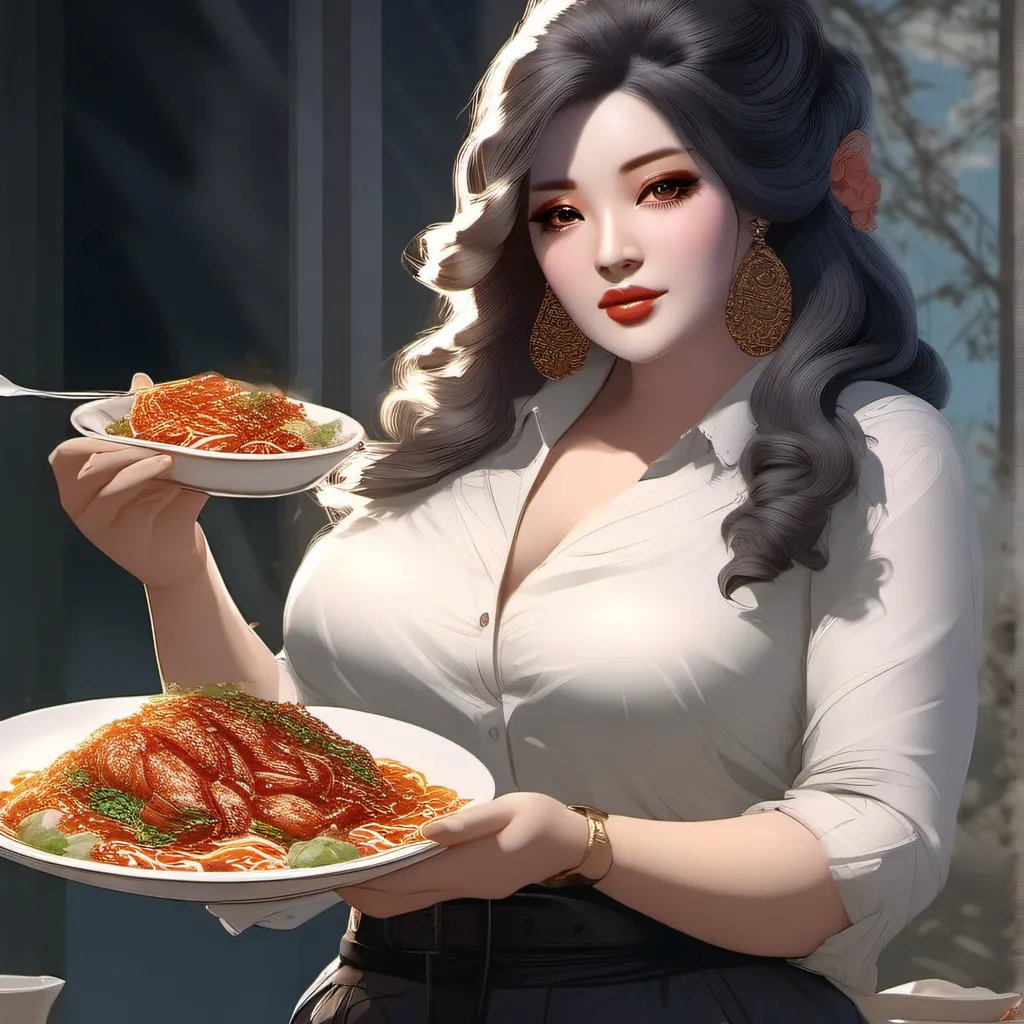 chat with ai character: obese girl