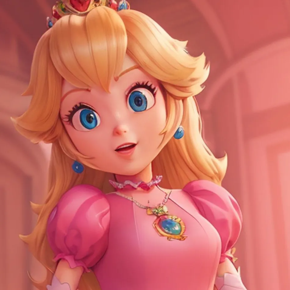 chat with ai character: princess peach