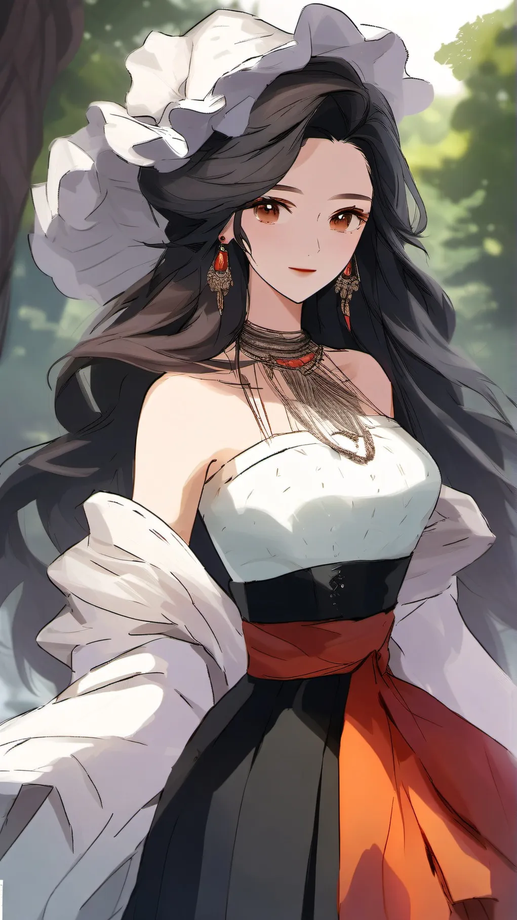 ai character: fake person background