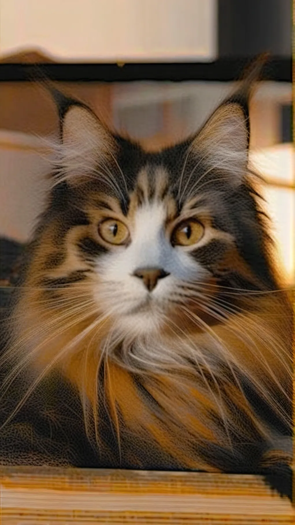 ai character: cat ruler background