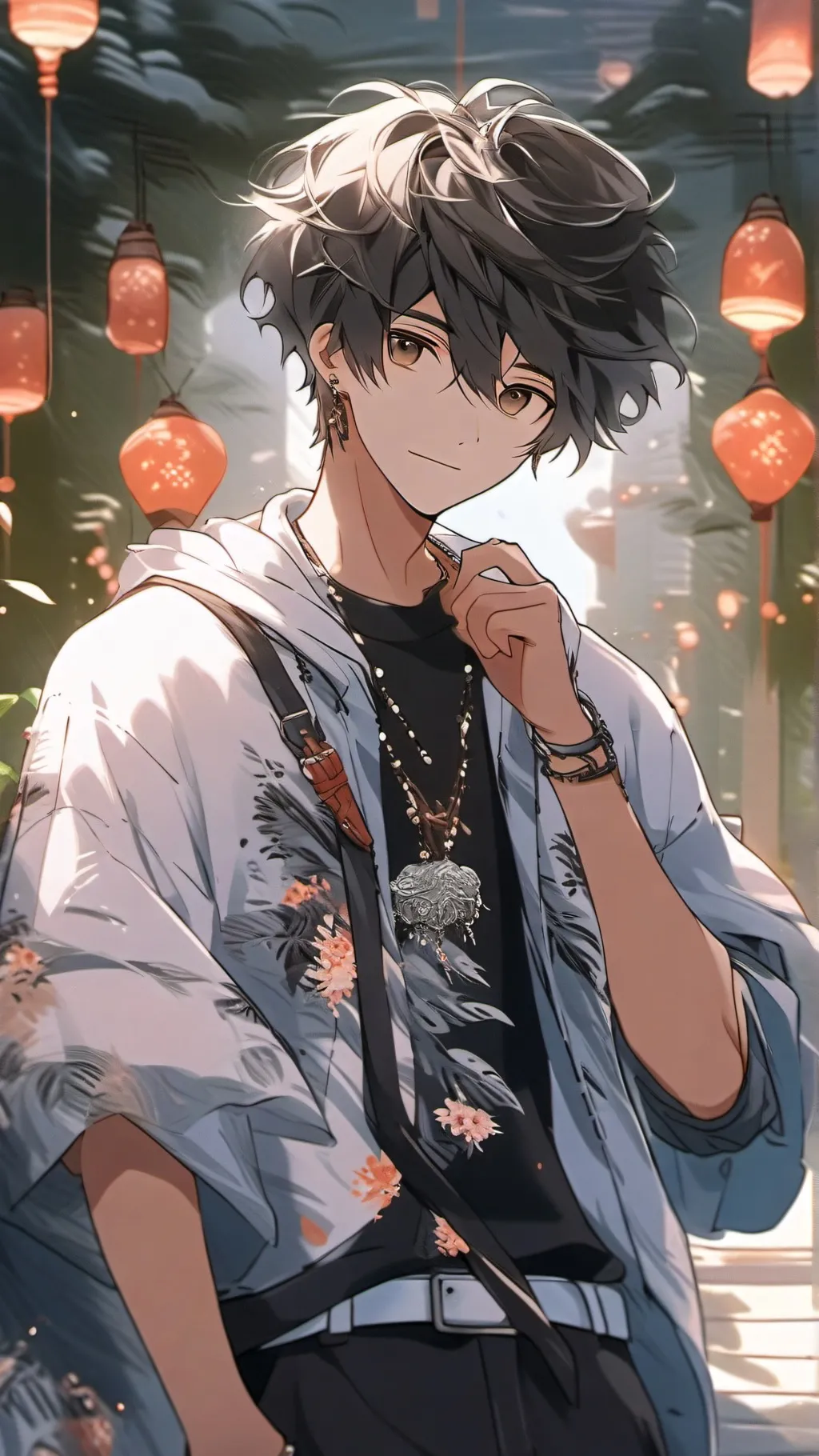 ai character: |✨~Liam~✨| background